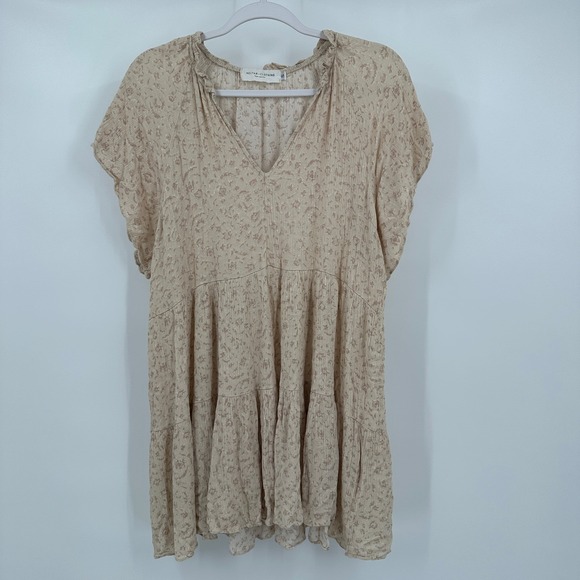 Nectar Clothing Dresses & Skirts - Womens Cottagecore Shabby Chic Mini Dress Size S Boho Peasant Flowy Romantic